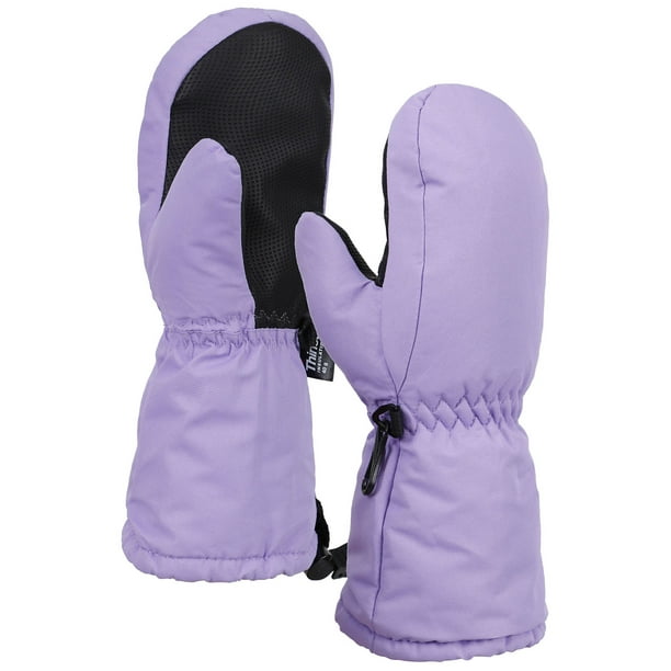 Toppers Kids Boys Girls Waterproof Windproof Ski Mitten Gloves